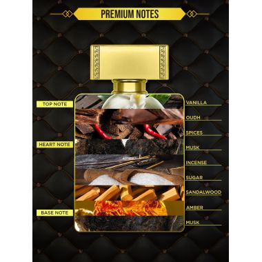 La' French: Rahil Eau De Perfum for Men and Women - 100ml
