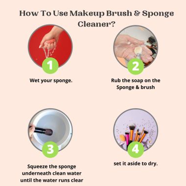 GOLI SODA: Goli Soda All Natural Probiotics Make Up Brush & Sponge Cleaner - 90gm