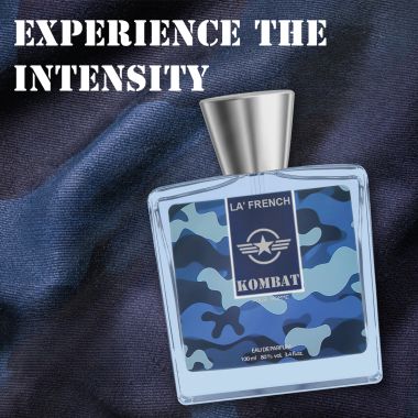 La' French: Luxury Perfume Kombat Pour Homme Eau De Perfume Body Spray for men - 100ml