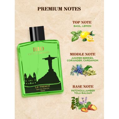La' French: Rio City of Dream Eau De Perfum - 100ml