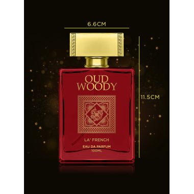 La' French: Oud Woody Eau De Perfume for Men and Women - 100ml