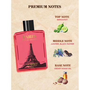 La' French: Paris City of Dream Eau De Perfum - 100ml