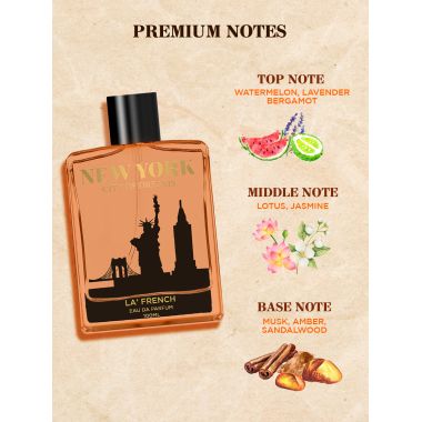 La' French: New York City of Dream Eau De Perfum - 100ml