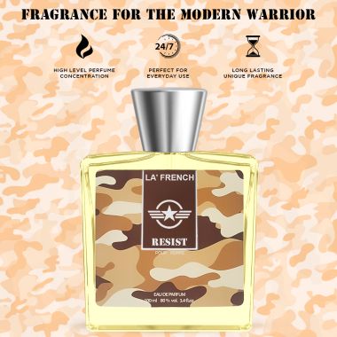 La' French: Luxury Perfume Resist Pour Homme Eau De Perfume Body Spray for men -100ml