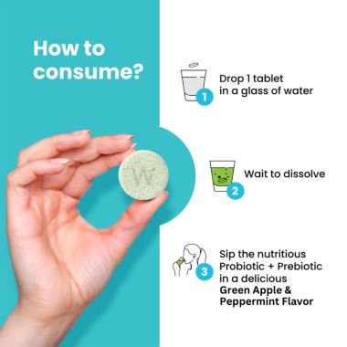Wellbeing Nutrition: Daily Probiotic + Prebiotic - 42 Tabs