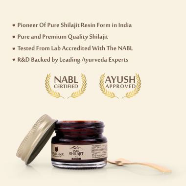 UPAKARMA: Ayurveda Pure Shilajit Resin Form - 10gm
