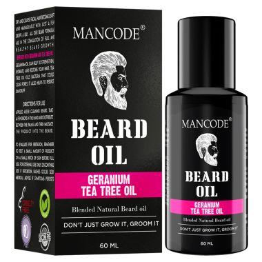 Mancode: Beard Oil - Germanium & Tea Tree - 60ml