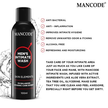 Mancode: Intimate Wash - 100ml