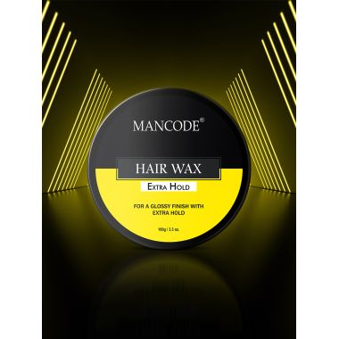 Mancode: Hair Wax Extra Hold Glossy Finish - 100gm