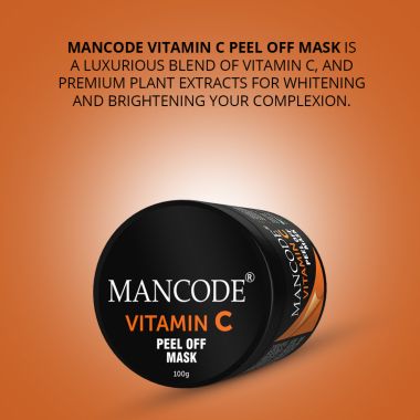 Mancode: Vitamin C Peel Off Mask -100gm