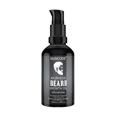 Mancode: Ayurvedic Beard Growth Oil for men - 50ml