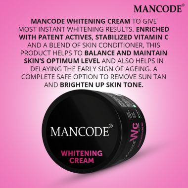 Mancode: Brightening Cream - 100gm