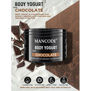 Mancode: Chocolate Body Yogurt Moisturizer - 100gm