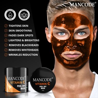 Mancode: Vitamin C Peel Off Mask -100gm
