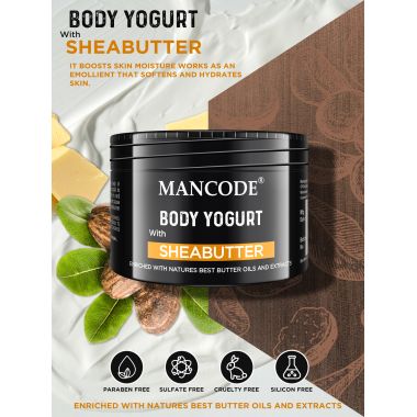 Mancode: Shea Butter Body Yogurt Moisturizer - 100gm
