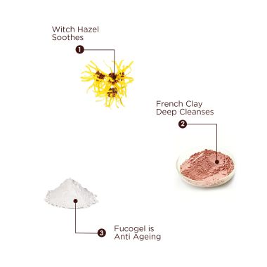 The Skin Story: Re- Mineralizing Witch Hazel Face Pack - 100 gm