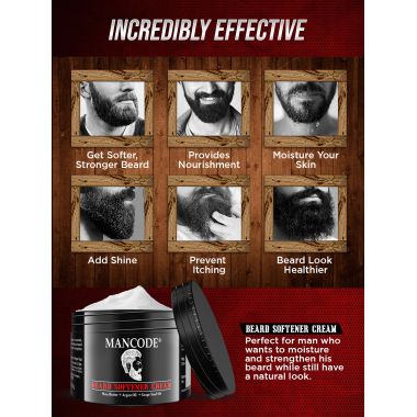 Mancode: Beard Softener Cream - 100gm