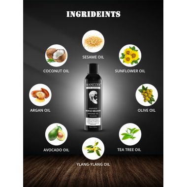 Mancode: Ayurvedic Muscle Relaxing Massage Oil - 110ml