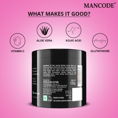 Mancode: Brightening Cream - 100gm