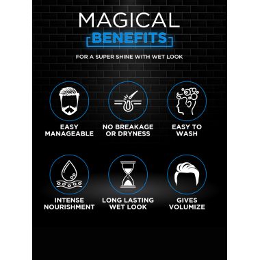 Mancode: Hair Wax Wet Look Glossy Finish - 100gm