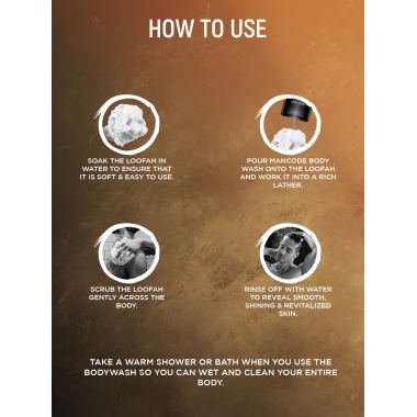 Mancode: Shea Butter Body Wash Shower Gel - 450ml