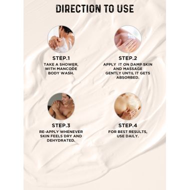 Mancode: Chocolate Body Yogurt Moisturizer - 100gm