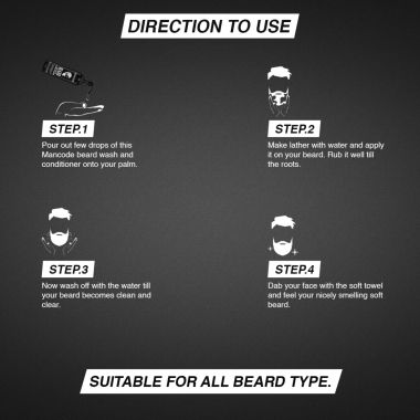 Mancode: Beard Wash and Conditioner - 200ml