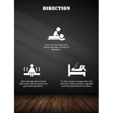 Mancode: Ayurvedic Muscle Relaxing Massage Oil - 110ml