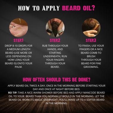 Mancode: Beard Oil - Germanium & Tea Tree - 60ml