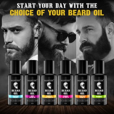 Mancode: Beard Oil - Eucalyptus & Black Pepper - 60ml
