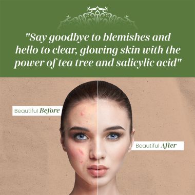 VITMINVEDA: Natural Tea Tree & Salicylic Acid Foaming Face Wash - 100 ml