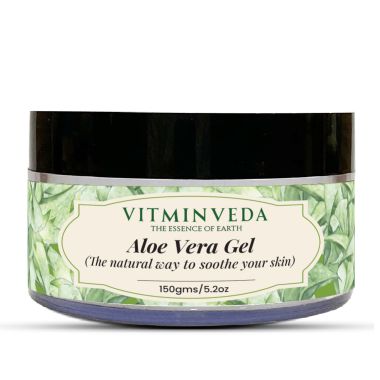 VITMINVEDA: Pure Natural Aloe Vera Gel - 100 gm