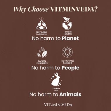 VITMINVEDA: Natural Coffee Lip Balm - 8 gm