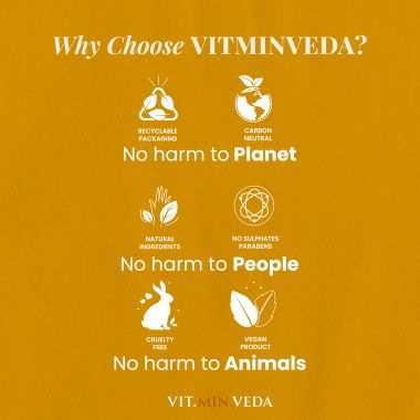VITMINVEDA: Aloe Vera Neem & Turmeric Herbal Soap Bar - 125 gm