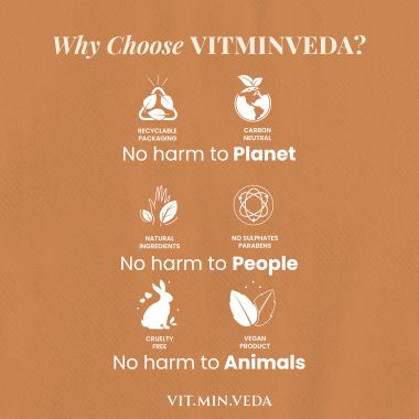 VITMINVEDA: Natural Vanilla Oatmeal Herbal Soap Bar - 125 gm
