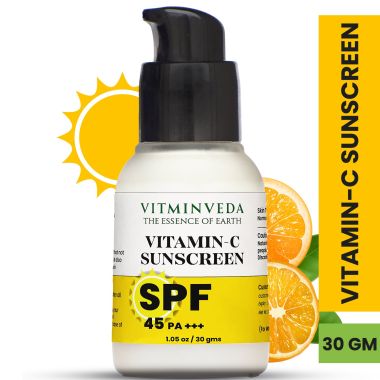 VITMINVEDA: Sunscreen SPF 45 PA+++  - 30 ml