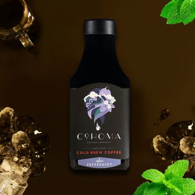 Cohoma Coffee: Organic Peppermint I Ready to Drink Cold Brew - 1050 ML