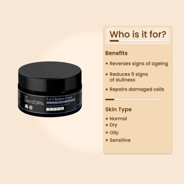The Skin Story: 5 in 1 Radiant Cream - 50gm