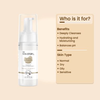 The Skin Story: Daily Foaming Intimate Wash - 100ml