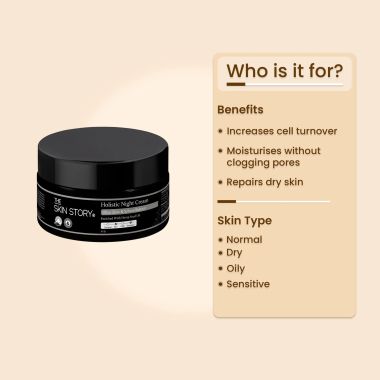 The Skin Story: Holistic Night Cream - 45gm