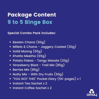 Omay Foods: 9 to 5 Binge Box