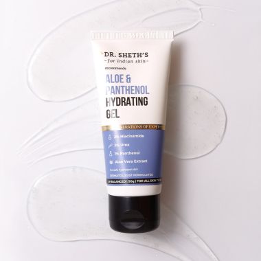 Dr. Sheth's: Aloe & Panmthenol Hydrating Gel - 50gm