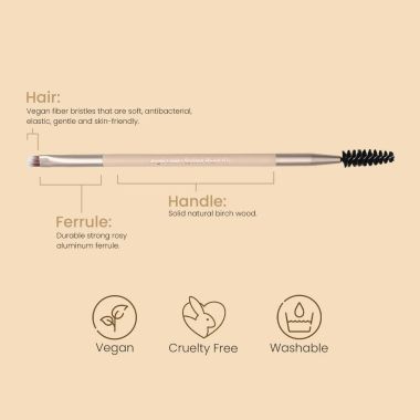 Milagro Beauty: Angle Liner / Spoolie Brush 63