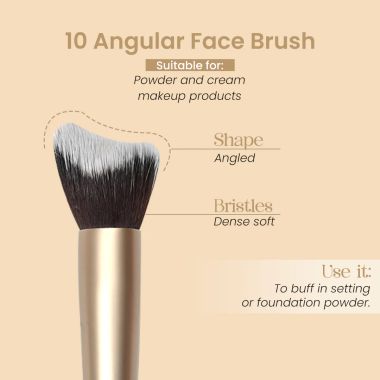 Milagro Beauty: Angular face brush 10