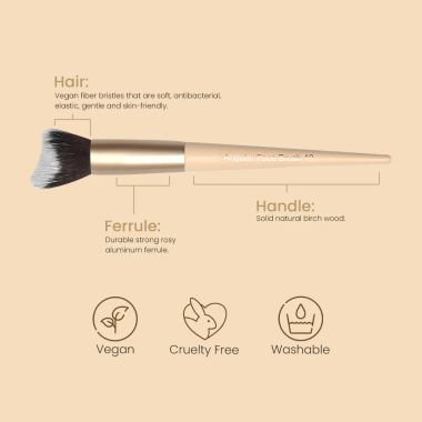 Milagro Beauty: Angular face brush 10