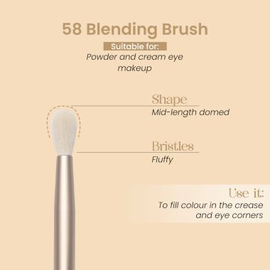 Milagro Beauty: Blending Brush 58