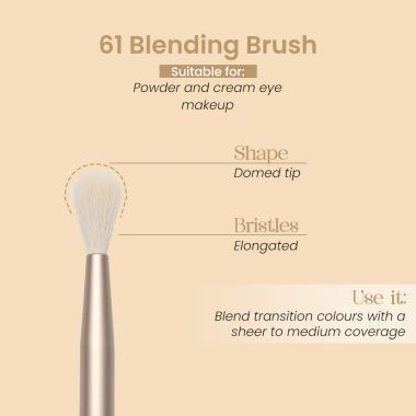 Milagro Beauty: Blending Brush 61