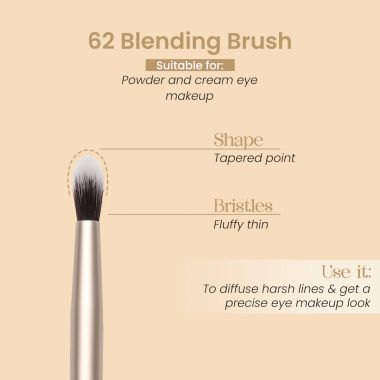 Milagro Beauty: Blending Brush 62