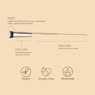 Milagro Beauty: Concealer Brush 02