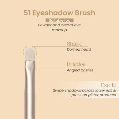 Milagro Beauty: Eyeshadow Brush 51